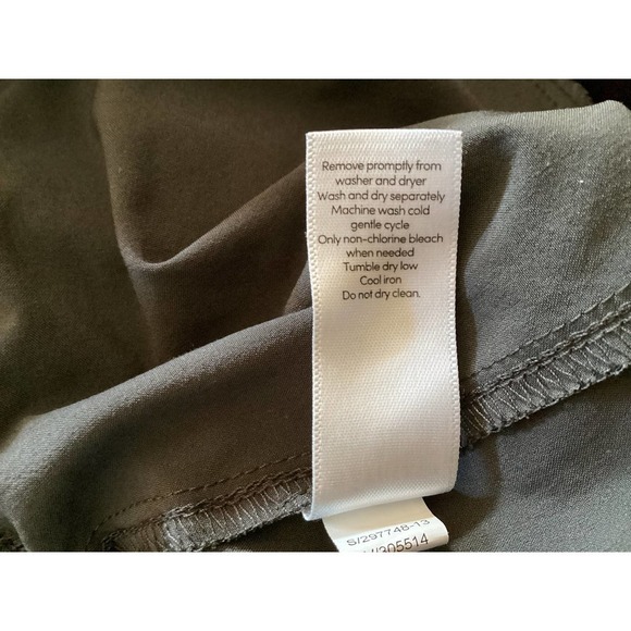 Athleta Women Pants - Size 6 - Olive Green Drawstring Gym Casual Walking - Picture 5 of 5